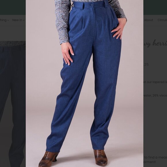 Emmy Design Sweden Slender Slacks, Sz 38 - Picture 3 of 3